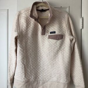 Patagonia cotton quarter-snap sweatshirt
